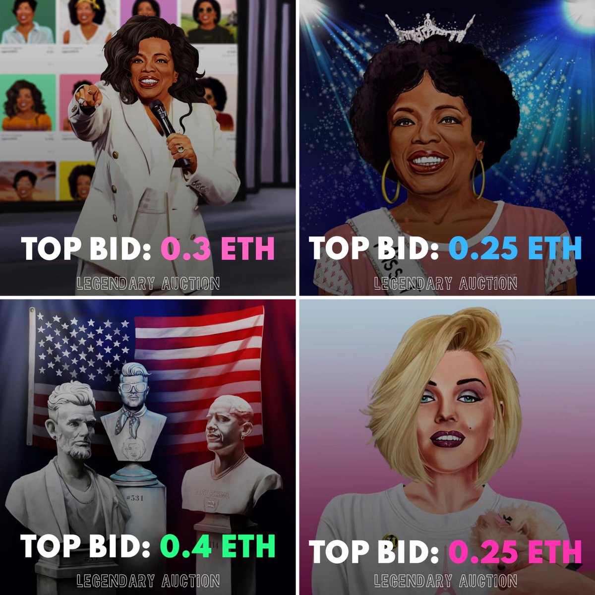 TheLegendsNFTs's tweet photo. LEGENDARY RACE TO 1 MILLION ๐
Only 24hrs left for our Legendary Charity Auctionโฑ Can you beat our top bidders and help make a #LegendaryImpact?
All proceeds go to @drop4drop to enable access to clean drinking water in remote villages around the ๐. #LetsGo #BecomeALegend https://t.co/9tNwjhHBDM