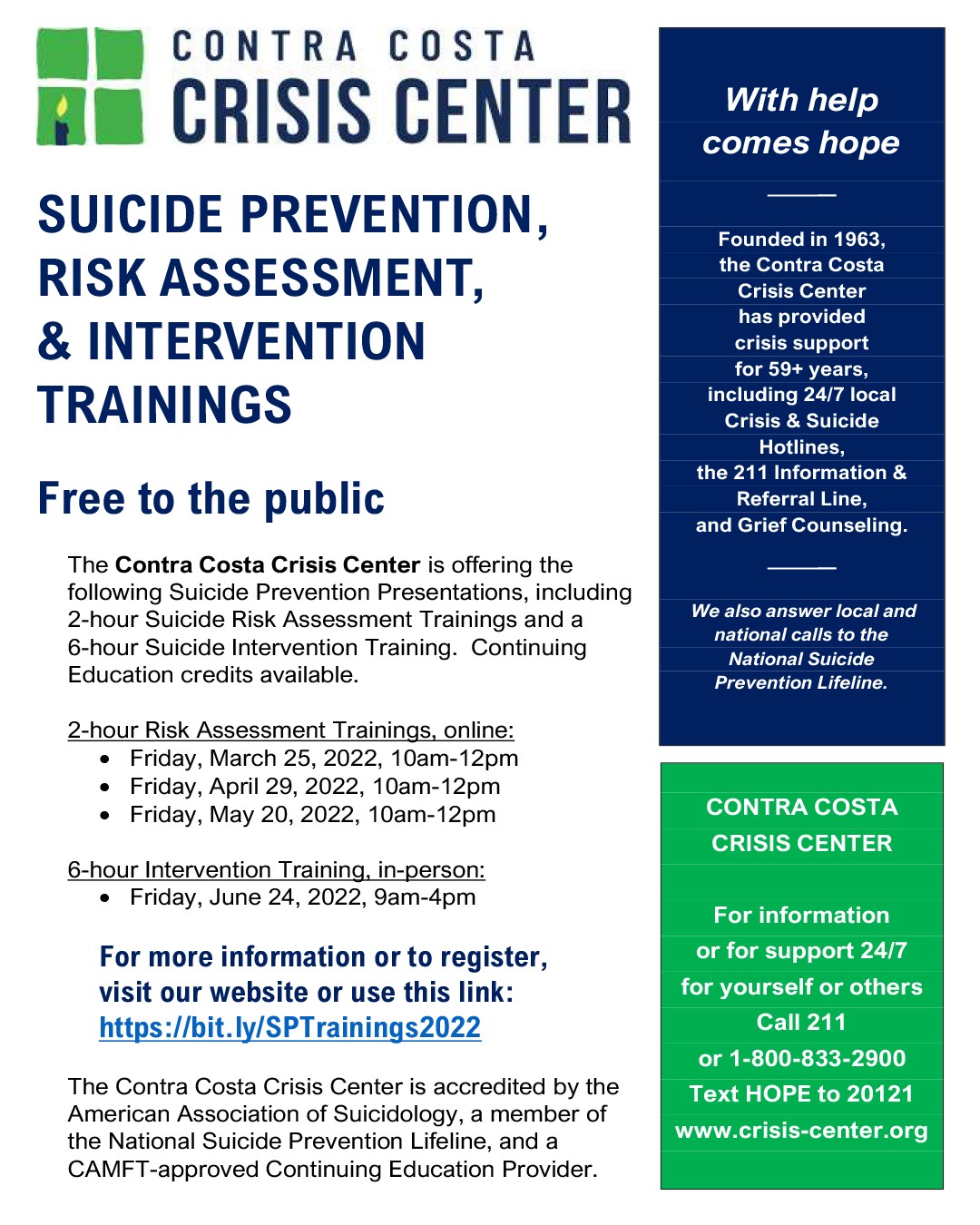 Contra Costa County Office of Education (CCCOE) on Twitter "CC Crisis