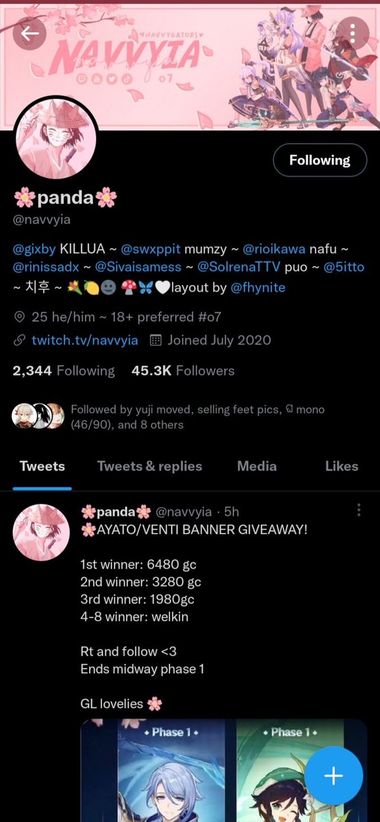 _chiyo08's tweet photo. @navvyia thank you so much for hosting !! <33 GOOD LUCK TO EVERYONE ^^ https://t.co/4Hiwib3DtA