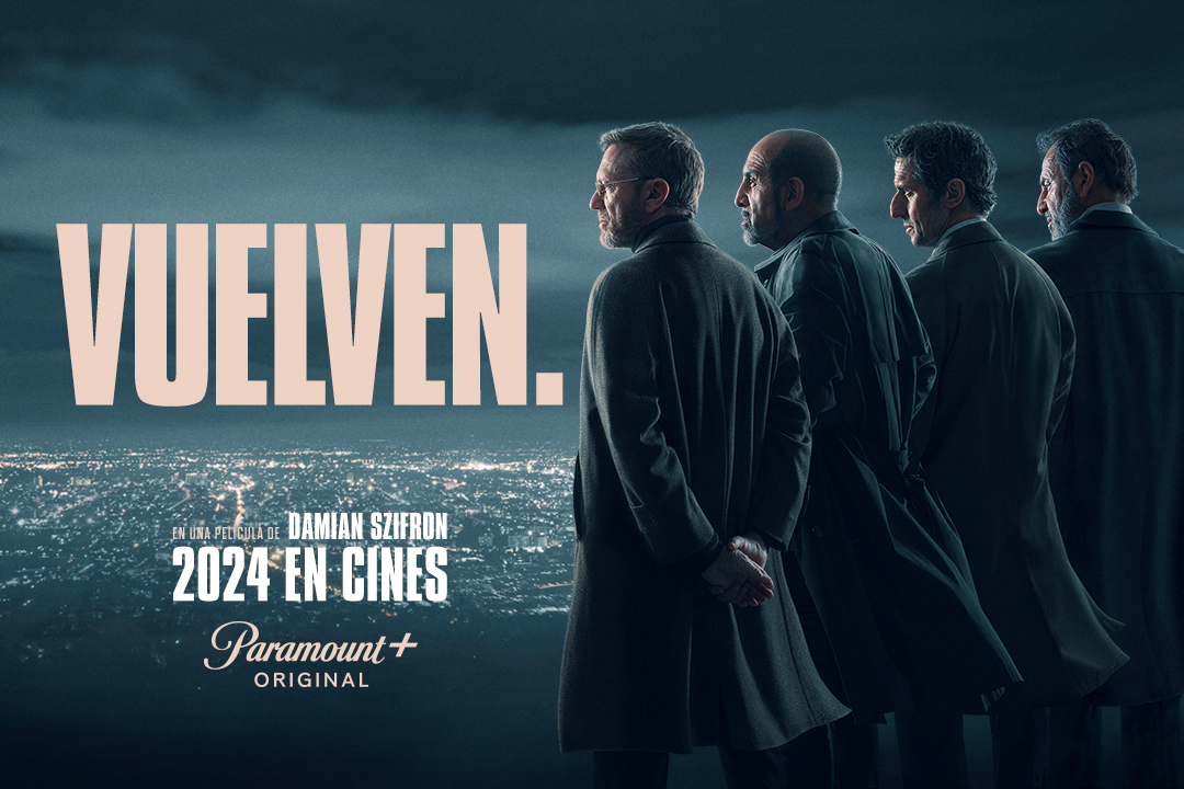 Los_Simuladores's tweet image. VUELVEN 🕵️‍♂️ @ParamountPlusLA anuncia el regreso de #LosSimuladores 🎬 Mario Santos, Pablo Lamponne, Emilio Ravenna y Gabriel Medina como nunca los viste: en la pantalla grande. 2024 en Cines. Una película de Damián Szifron