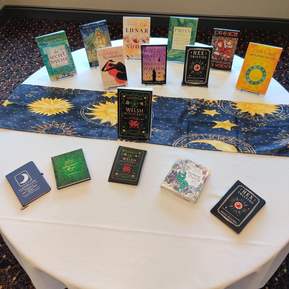 LlewellynBooks's tweet photo. Twin Cities folks, come visit us and some amazing authors at #Paganicon this weekend! @EnfysBook @diana_rajchel @LTempestZ @LilithDorsey @Panmankey and many others! https://t.co/6HjjJal6p5 @TCPaganPride https://t.co/PD7mHRaXpn