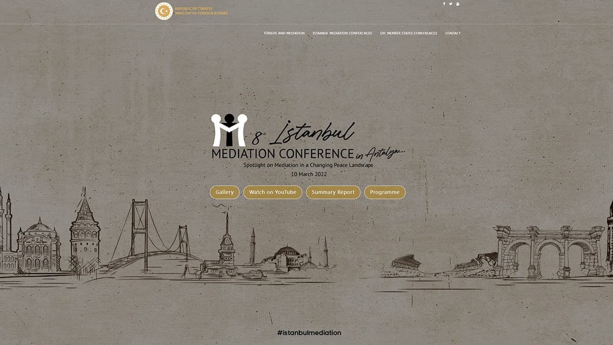 Visit istanbulmediation.org to look back at the 8th İstanbul Mediation Conference and read its summary report. #istanbulmediation #mediation4peace