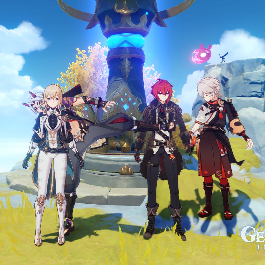 kevzo8's tweet photo. I had a fun stream today as usual~
- Joined the hosts of 2.6 Special Program (~˘▾˘)~
- Finally pulled an Amos Bow! Lost but happy for my Ganyu <3
- Had awesome ores mining time w/ isekaiDadGamer, jin_yajiba &amp; Aurius~

Thanks to those who stopped by :D
#GenshinImpact #genshintwt https://t.co/Hcz7VlHEnZ