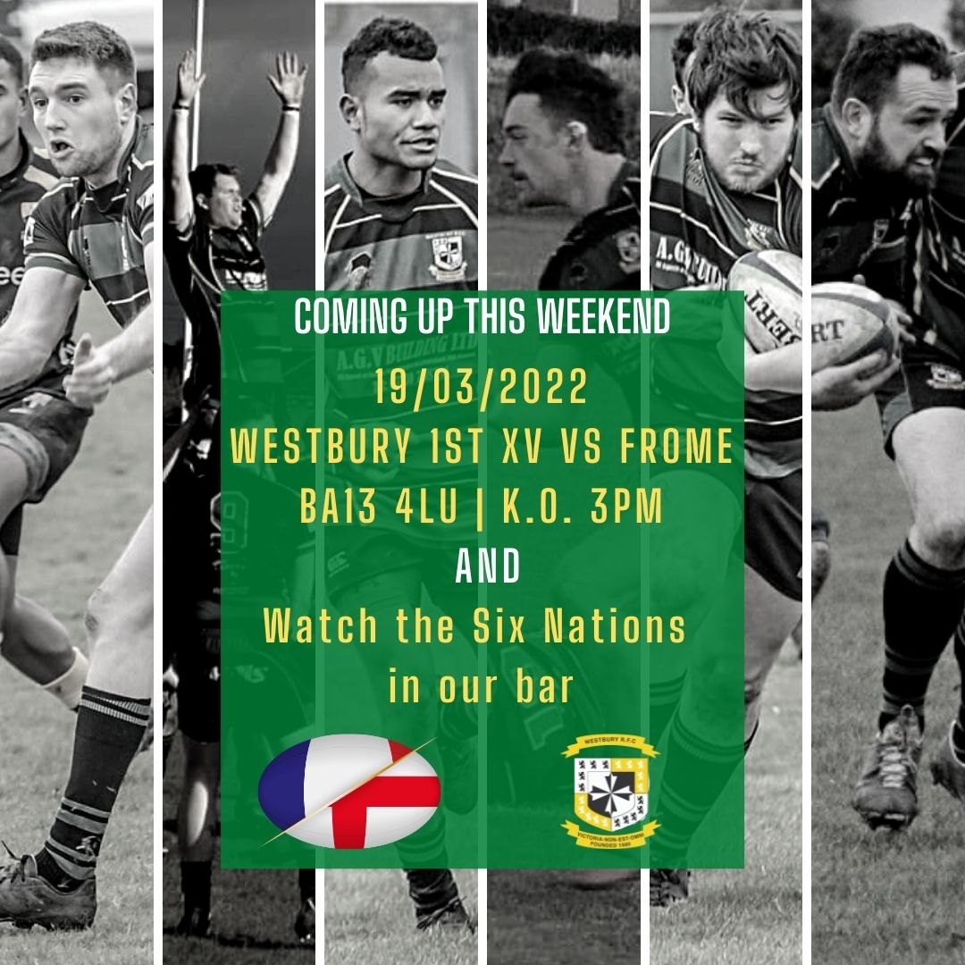 Sadly the Womens game is off this weekend but the men are in action at home along with A LOT of Six Nations rugby on our screens. Come on down for the ultimate rugby fest!