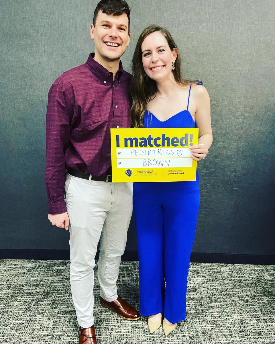 OliviaBNoe's tweet photo. Absolutely sobbed opening the envelope. Beyond thrilled to match at @BrownPediatrics !! A dream. Back to the east coast we go!
#Match2022 #PedsMatch22 #tweetatricians @UToledoMed https://t.co/Tnp2R3dH0A