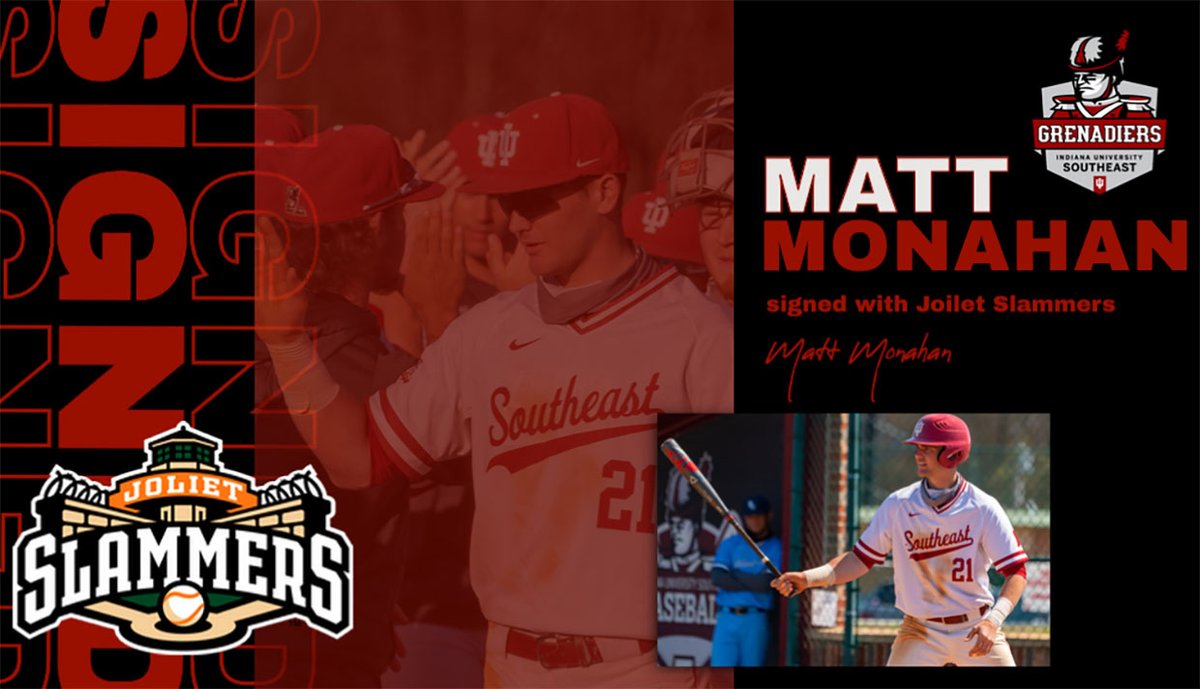 Baseball: Matt Monahan Signs With Frontier League's Joliet Slammers
 - IUSathletics.com/article/2707
