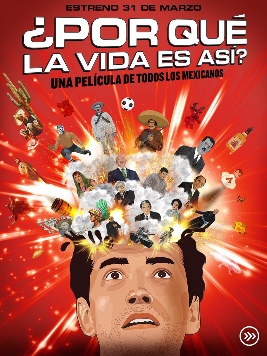 convoynetwork's tweet image. Llega la primera película en español basada en un podcast: “¿Por qué la vida es así? Una película de todos los mexicanos”. Estreno 31 de marzo. Totalmente gratis. Solo por Convoy.