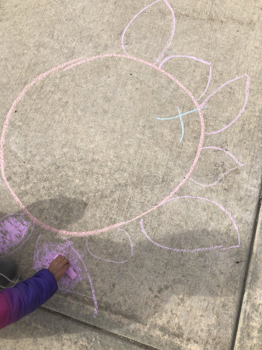 Happy Holi!!!  This morning we were lucky to have some grade 6 students come read a book about Holi and we learned so much!!  This afternoon we joined <a href="/Gr1Morgan/">1Morgan</a> and <a href="/IshaLamba11/">Isha Lamba</a> to do some chalk rangolis #rvsed <a href="/EastLakeRVS/">East Lake School</a>