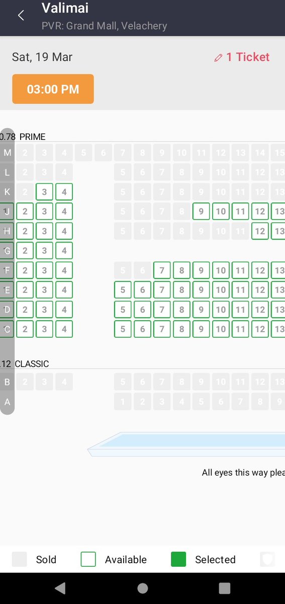AK_Rishi07's tweet photo. #valimaibookingsupdate #ValimaiBoxoffice
Day 24,25 Booking Status
Thalaaaa ♥️🥵 #AK62 #AK61 https://t.co/xfamfrnYXL