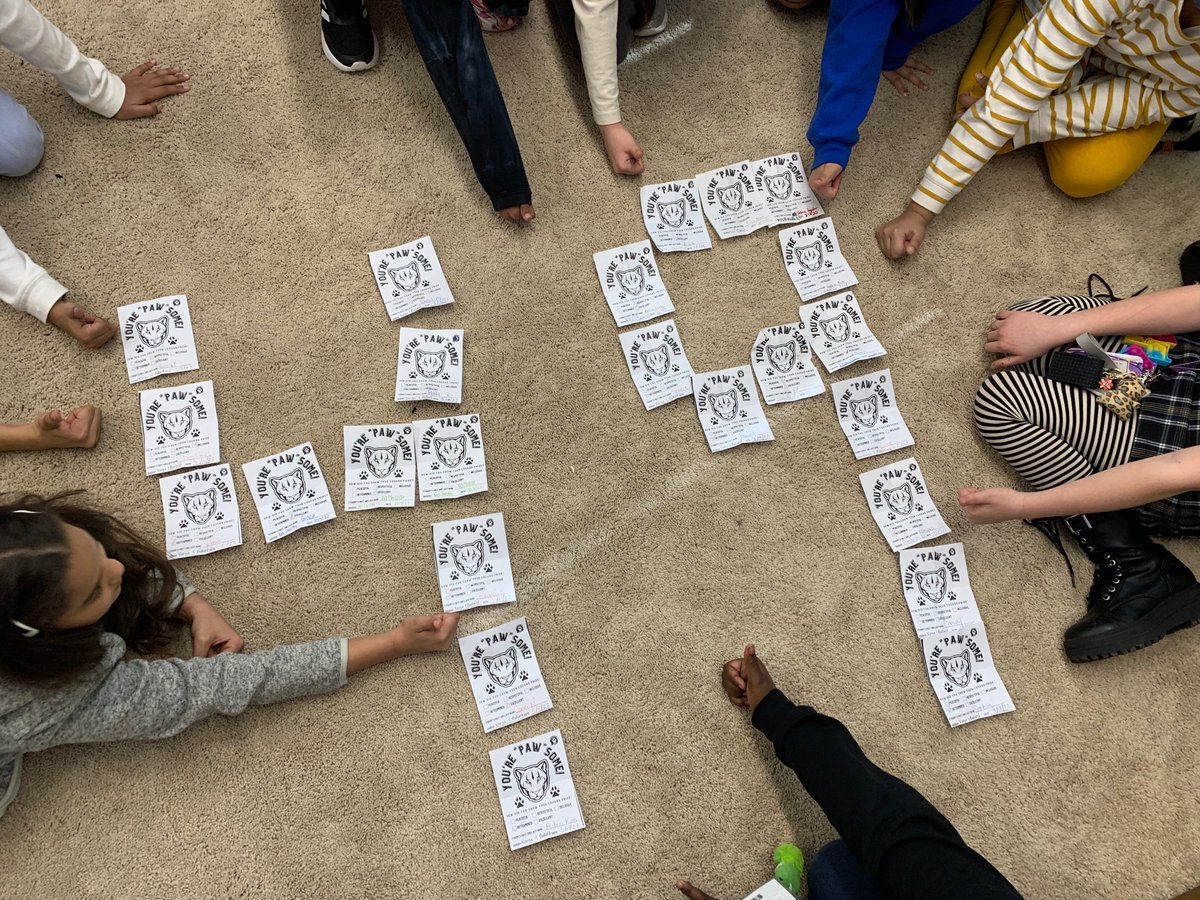 the_fabulously's tweet photo. 4-2 is super proud of our “paw” some ticket grand total for the week! Fourth graders showed they were peaceful, determined, respectful, excellent, and inclusive! Well done :) @MrsFinneganMrs1 #49andcounting https://t.co/WBffEdY8Bj