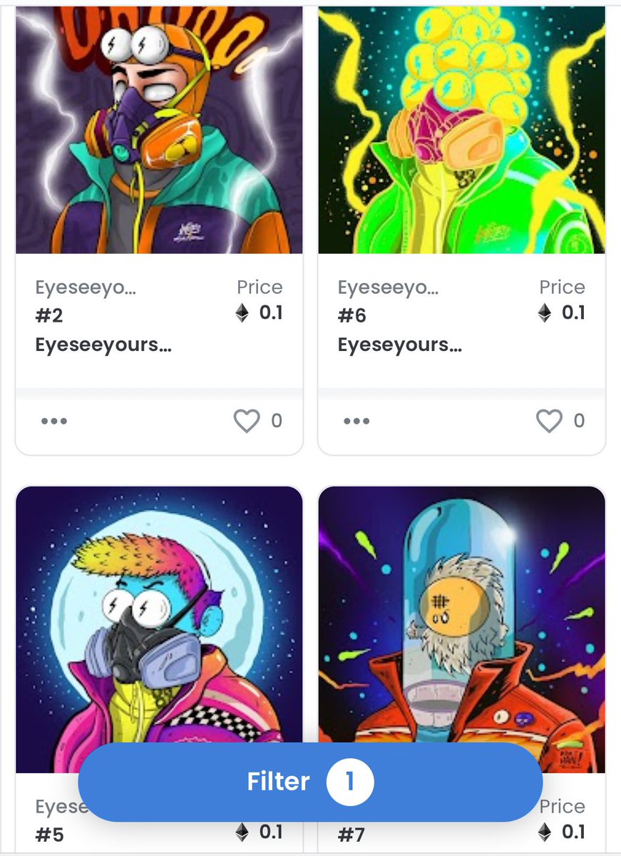 eyelectric_'s tweet photo. Drop @opensea 
“Eyeseeyours Collection” eyelectric pfp project (1/1) collaboration with @COMOLO_ @TanggelaRato @DOODLE_ATTACK @papsiyan @AkromCozter @tebejournal #wacky #ongkogx
Floor price 0,1 eth
-

https://t.co/6EZvDGKHnk

-
Link ☝🏻☝🏻☝🏻
-
#nftart #OpenSeaNFT #eth #eyeseeyours https://t.co/sud8zlNeer