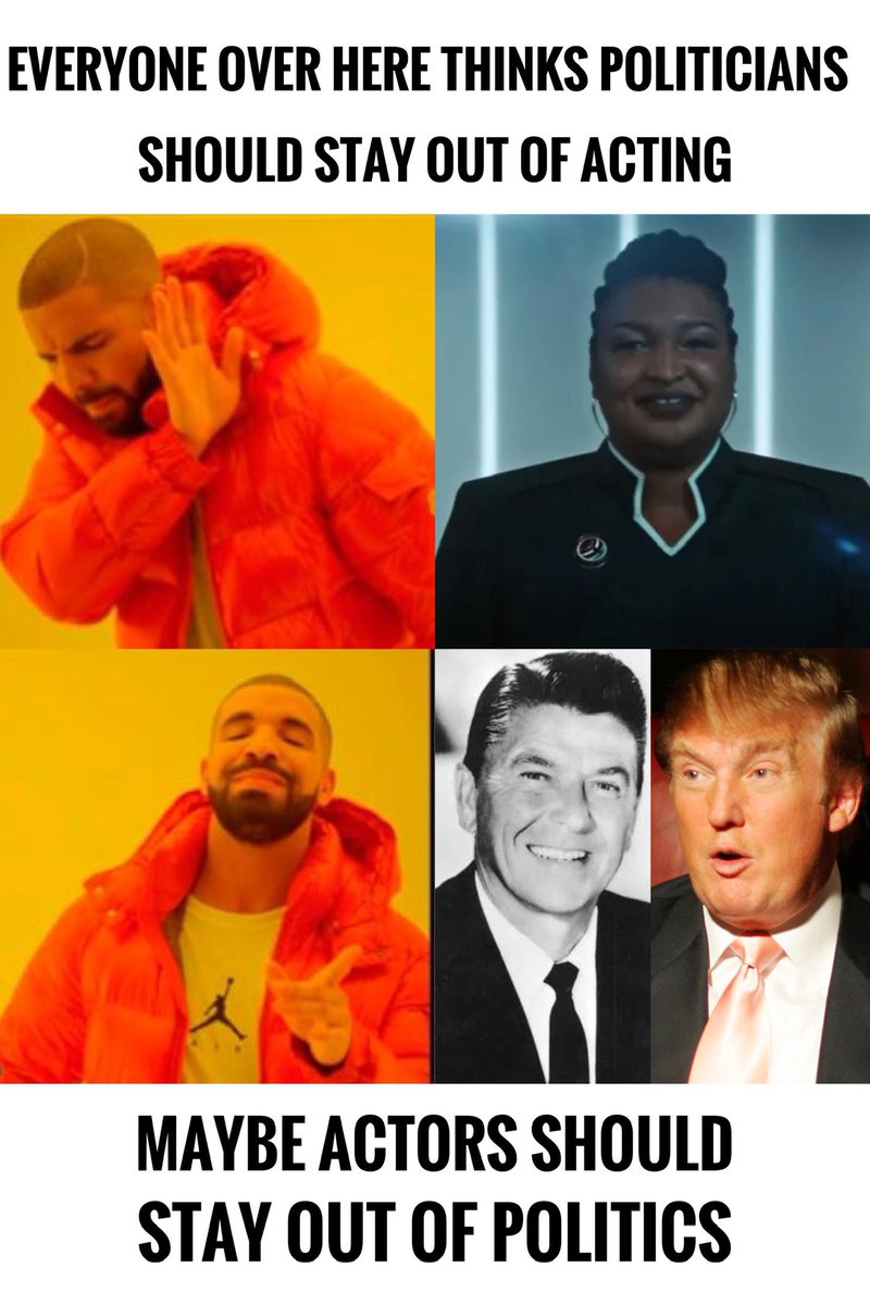 rebelsrebelspod's tweet image. [Spoilers for #StarTrekDiscovery S4 finale]

A perfect meme, for a perfect cameo:

Unfortunately it was removed by mods on Reddit for politics, so credit to u/Spocks-Brain