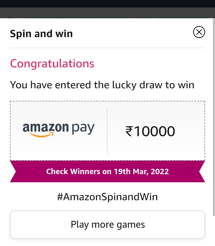 fathirafeeq's tweet photo. @amazonIN 
#AmazonSpinandWin 
#AmazonQuiz
#Friday 
#TGIF https://t.co/KGD2EO76Ki