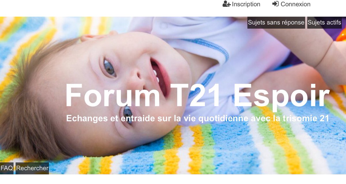 Bientôt la #JMT21 ! 💙💛 Le 21 mars, nous ouvrons le premier forum dédié à la  #trisomie21, pour permettre à tous de s’informer sans tabou. Parce que nous pensons que la connaissance est le premier pas vers la reconnaissance, et le respect des différences. #ForumT21 #DownSyndrome