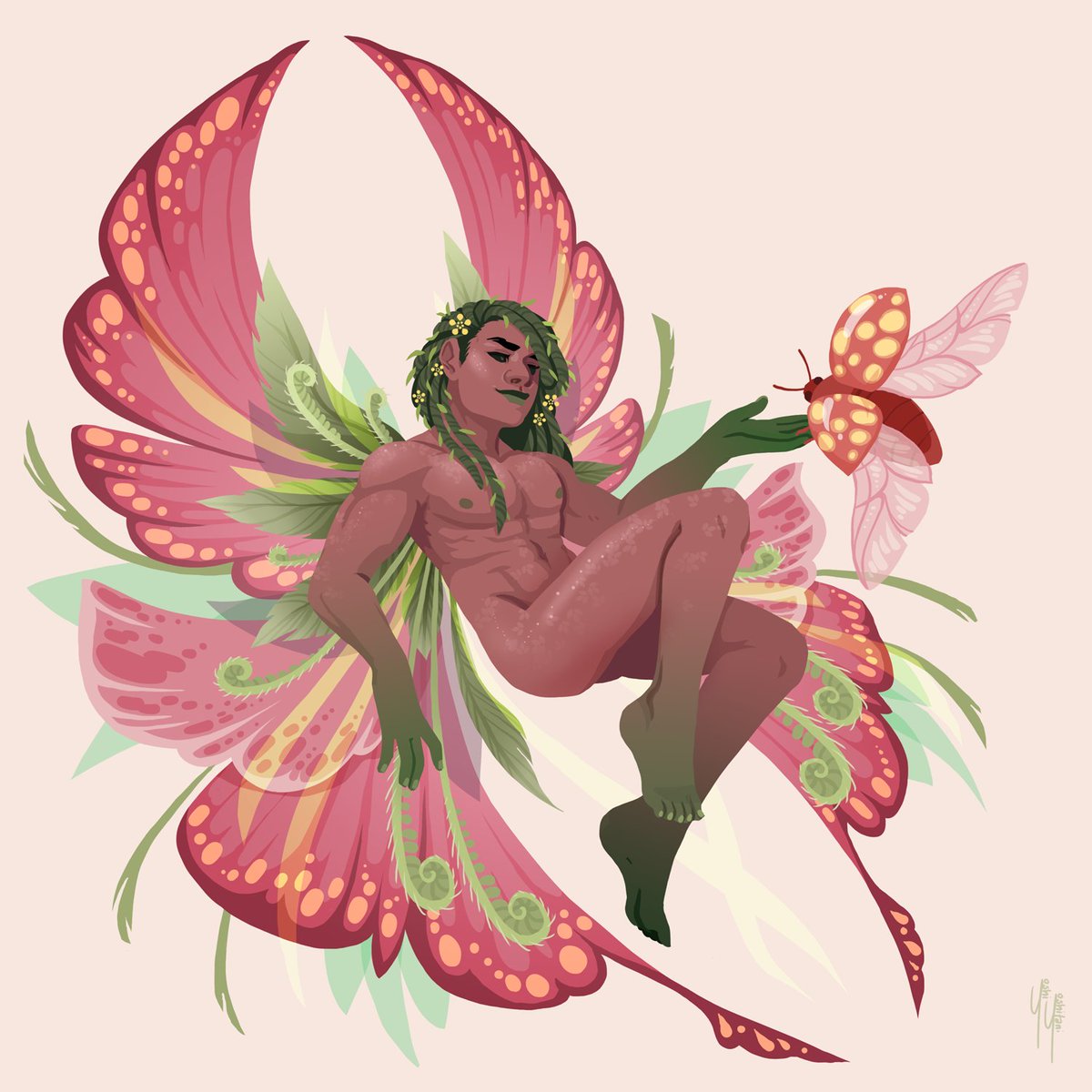 「A few more of my fairies for your Friday」|Yoshi Yoshitaniのイラスト