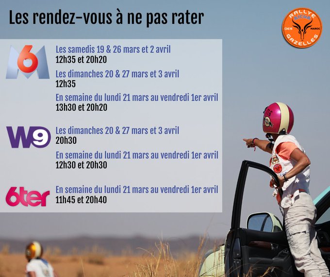 FO_Stellantis's tweet photo. Point pratique pour tous les soutiens de Fikria et Fabienne, "les DS du désert" du #Gazelles2022 ! 
poke : @Rallye_Gazelles https://t.co/RMftPtd5ug
