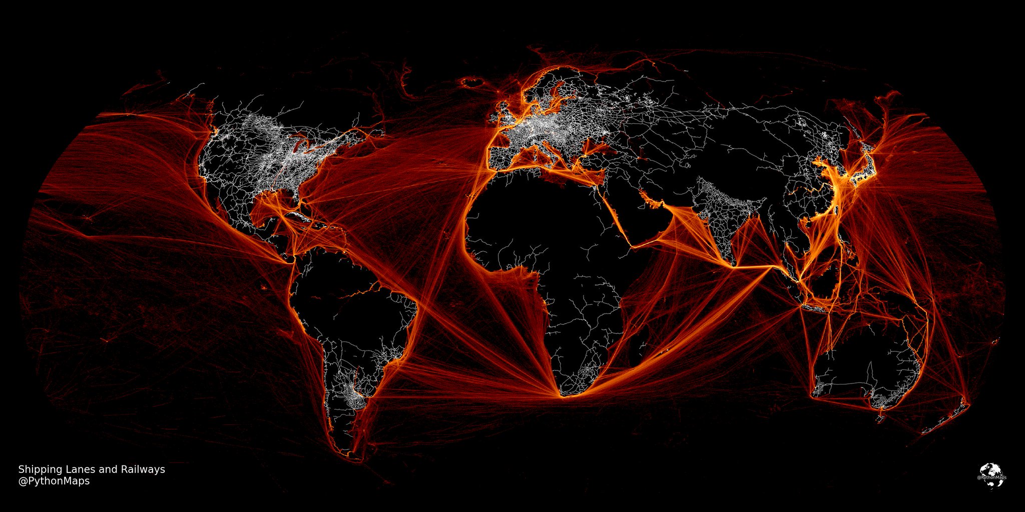 Python Maps on Twitter: 