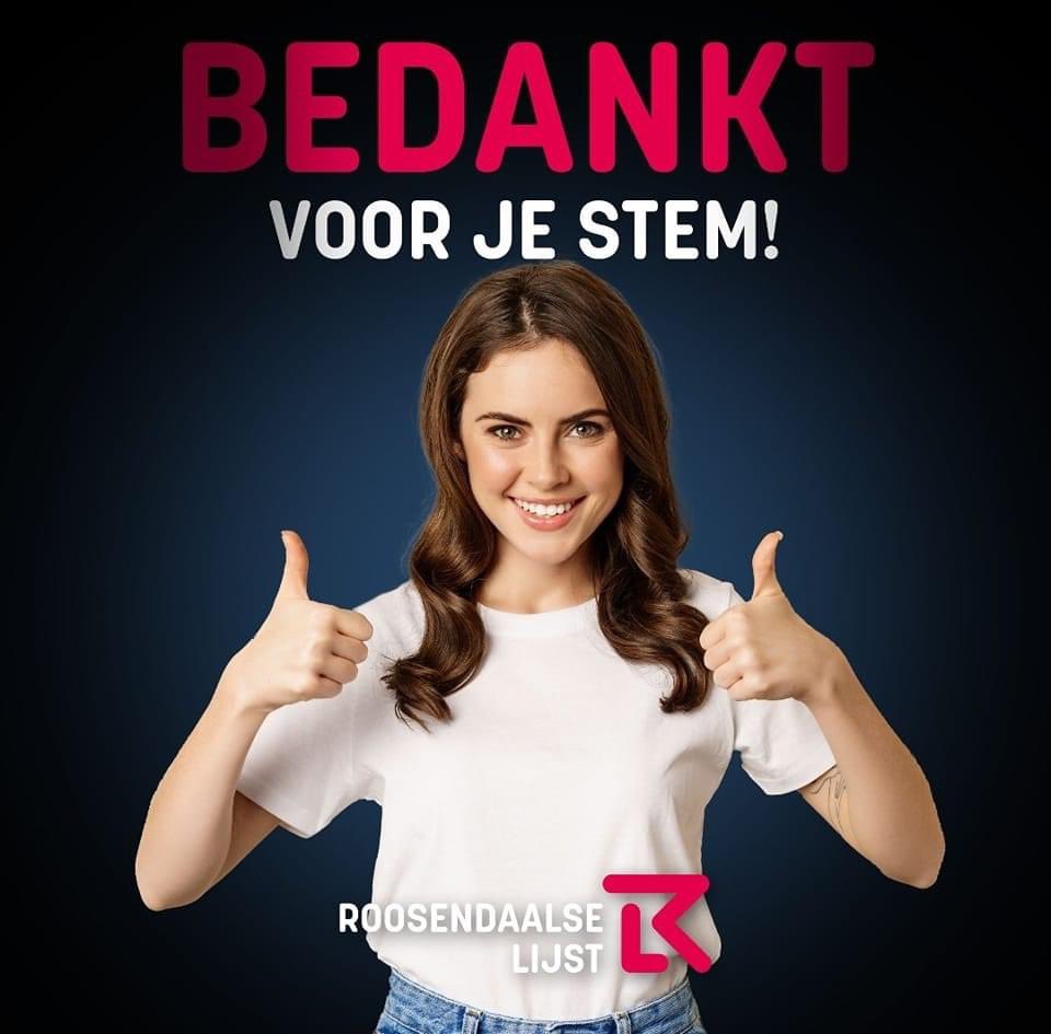 Bedankt voor je stem!

Lijst 1 | 💯% #RoosendaalseLijst #GR2022 #Heerle #Moerstraten #Nispen #Wouw #Wouwseplantage #Roosendaal