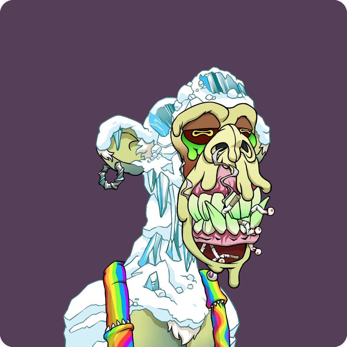 Took my $APE airdrop and invested right back into the <a href="/BoredApeYC/">Bored Ape Yacht Club 🍌</a> ecosystem.

Will never regret the first day I entered BAYC, now here's another Mutant on the books!!! 🌈🌸🔥