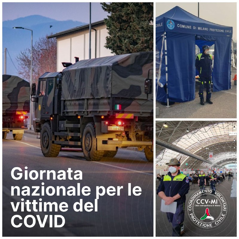 ccv_mi's tweet photo. Oggi #18marzo è la Giornata nazionale per le vittime del #COVID. Vogliamo ricordare gli scomparsi ma anche il grande impegno e la dedizione che hanno messo in campo i nostri #Volontari. https://t.co/BaINuNSpE0