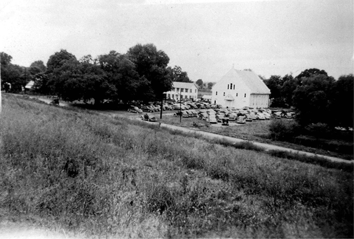 Undated photo of St. John the Baptist Church. 1930s?