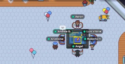 GUIA_USB's tweet image. ¡Un éxito total!🧑🏽‍🚀💫 Asi fue nuestra primera bienvenida virtual en Gather.

Llena de diversión y fuera de este mundo, fue un espacio excelente para que los nuevos aspirantes se integraran.

Estate atento a las nuevas actividades que les tenemos✨