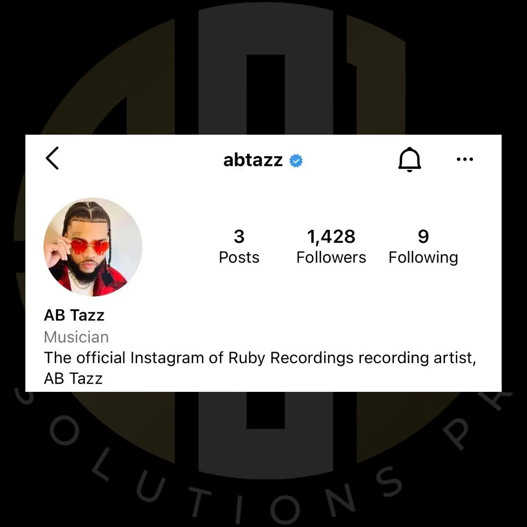 SolSolutionsPR's tweet image. The sky is the limit for @ABTazz 

Glad we were able to get him #verified on Twitter, Instagram and Facebook. 
Watch us work. 

Click the link in the bio to learn more about what we do and how we can be of service to you. 

#SolSolutionsPR