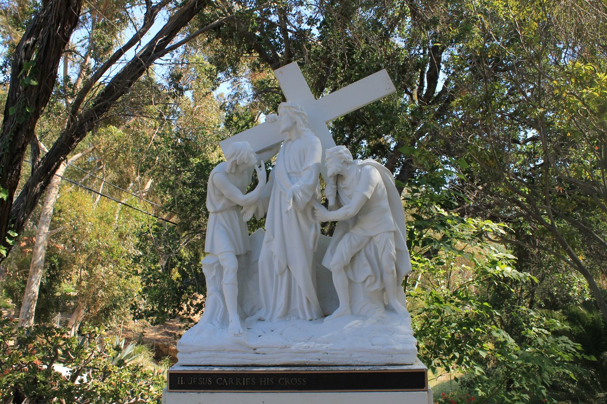 Because by your holy cross you have redeemed the world.
#stationsofthecross #friday #lent #serraretreat