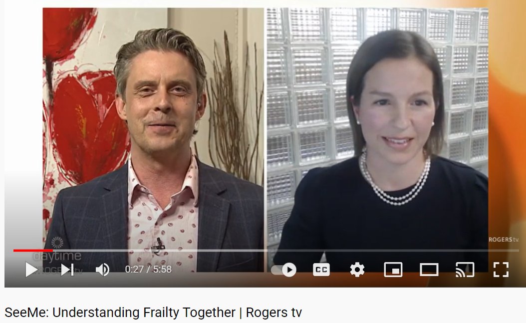 PerleyHealth's tweet photo. #ICYMI: @Danny_Sinden, Director of the Centre of Excellence &amp; Research Operations, @PerleyHealth, spoke with @daytimeottawa to discuss how our SeeMe™ program develops optimal care plans for residents living with frailty in #LTC! Watch here: https://t.co/2MtT33qCY8 #seniorliving https://t.co/KOOa1FdRQI
