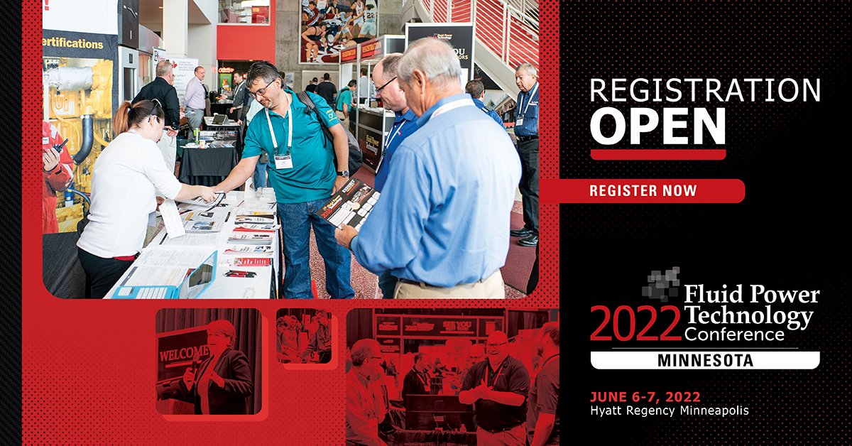 FPTechConf's tweet image. Did you hear the news? Registration is OPEN for our June event in Minneapolis! Reconnect, learn and network with us at #FPTC2022. We hope to see you there.
Register now: bit.ly/3IotuAX

#FluidPower #DesignEngineers #LiveEvent