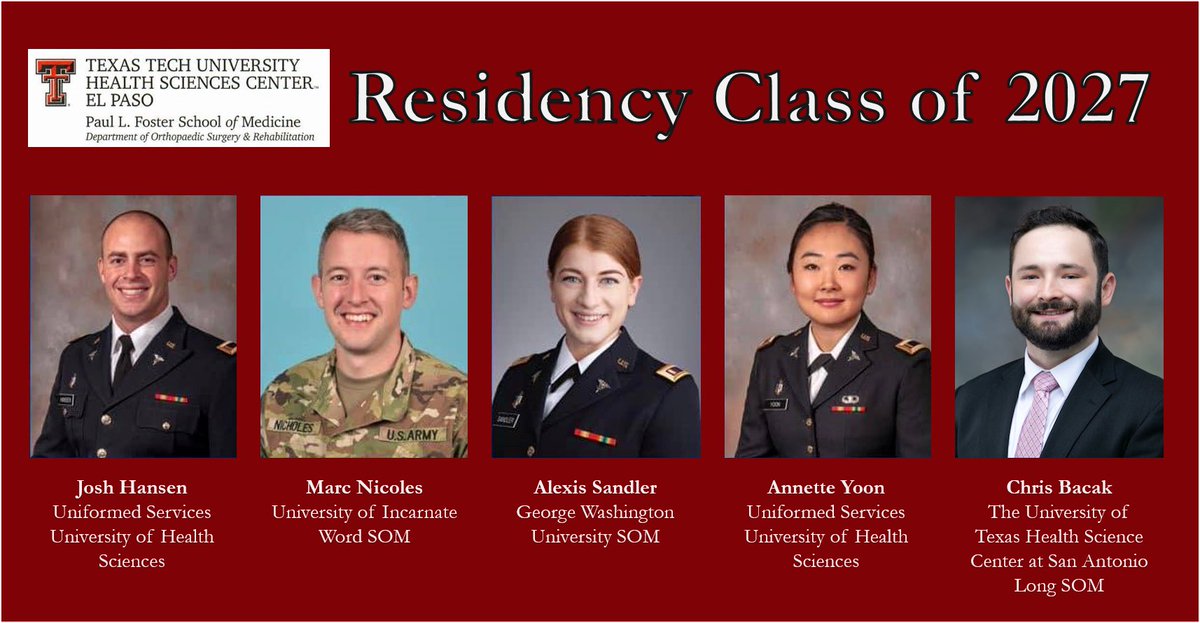 Even though we knew of 4 a little while back, we welcome the final piece with our amazing partners <a href="/WBAMCOrthoRes/">WBAMC Ortho Res</a> @TTUHSCEP! Always one of my favorite days of the year.