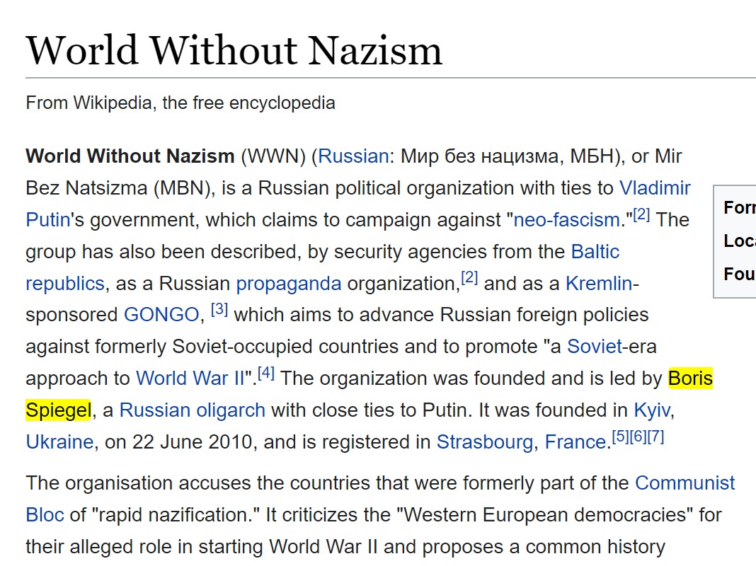 Henrik_Palmgren's tweet photo. The roots of  "A World Without Nazism" https://t.co/5km8Fx0Loe