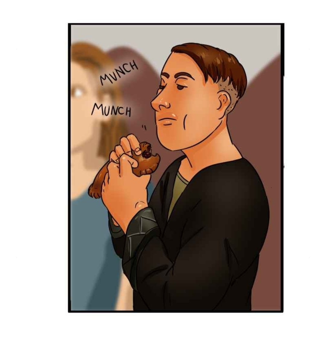 Mediumdino's tweet photo. @webtooncanvas When the main character of Royals and Rogues was stuck in a waiting room all day without food... and started trying to buy some off random people https://t.co/CMDRDc9917 https://t.co/1c0ozfzvn0