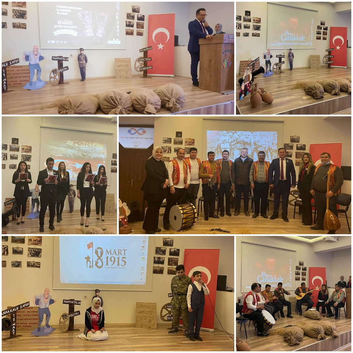 🇹🇷ÇANAKKALE GEÇİLMEZ 🇹🇷 
Tarihe altın harflerle yazılan kutlu bir destanın adıdır  ÇANAKKALE..
#18MartÇanakkaleZaferi’nin
107. yıl dönümünde, 
Gazi Mustafa Kemal Atatürk ve silah arkadaşları başta olmak üzere, aziz şehitlerimizi ve gazilerimizi rahmetle ve minnetle anıyoruz..