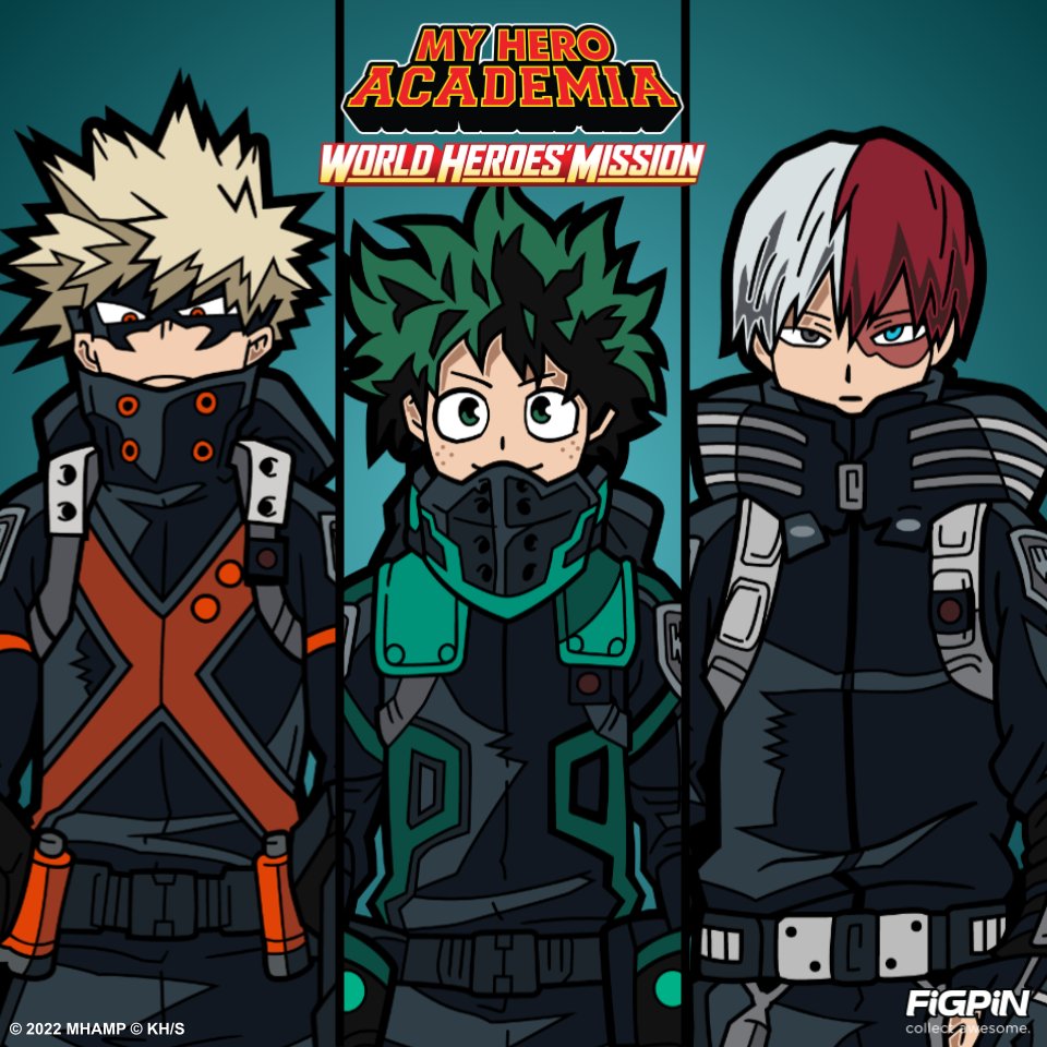 Para missões secretas! Confira os trajes furtivos de Deku, Bakugo e  Todoroki para o novo filme de My Hero Academia - Crunchyroll Notícias