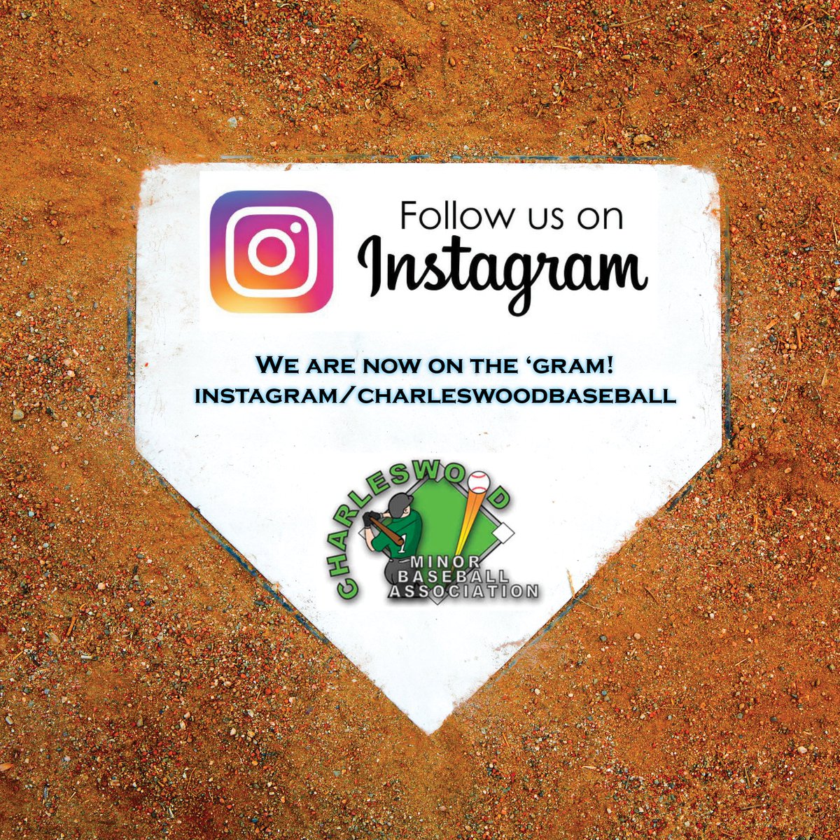 🚨We are now on Instagram!🚨

Follow us at instagram.com/charleswoodbas… for the latest updates as the season kicks into gear!
