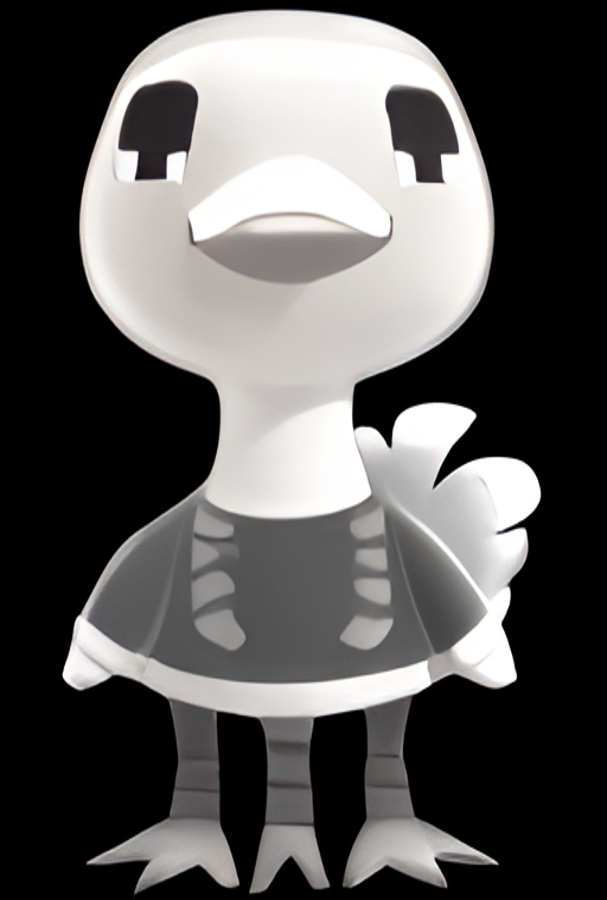 generatedacnh's tweet photo. This Villager Does Not Exist!
The AI has determined the following facts:
This Villager's name is Carrissa!
They have a peppy personality.
Their birthday is February 23rd, making them a pisces.
Their favorite word is division!

#LookingGlassAI https://t.co/T9vcWLdEUS