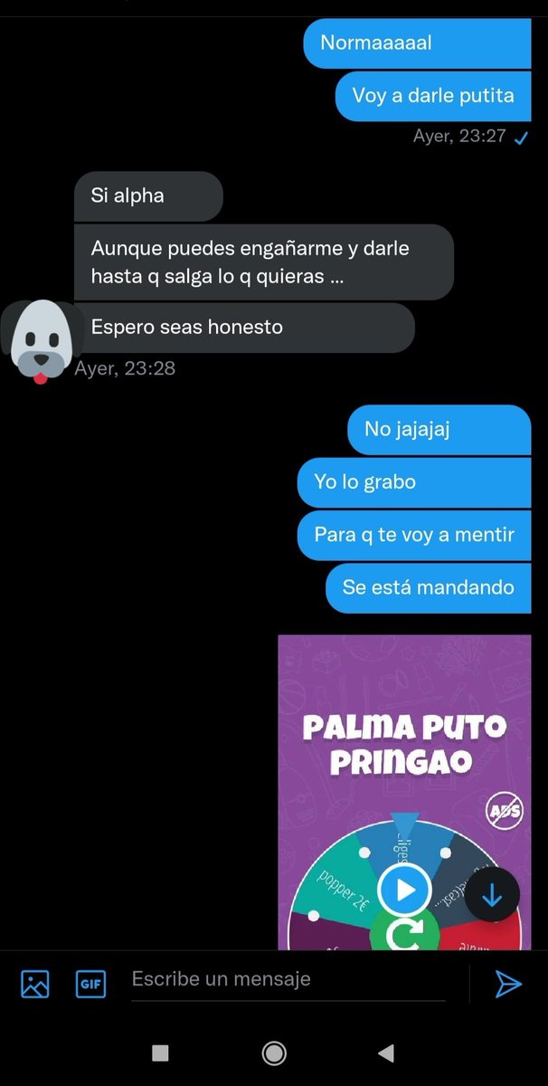 ruben_alpha's tweet photo. Resumen de la folladita que me metí con mi nueva ruleta a esta putita ayer por la noche, la muy cerda le ponía cachonda que no la dejase pajearse.
Y así acabo...🐕‍🦺😈🤑 https://t.co/rQxzGFDpz9