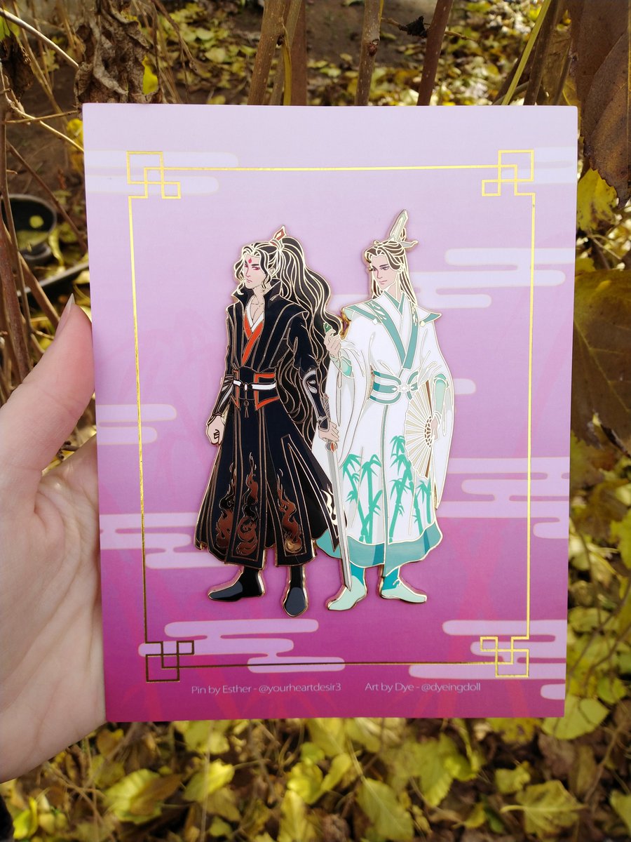 yourheartdesir3's tweet photo. Ho boi, I should have done this a loooong time ago;;; 
 🎉 GIVEAWAY 🎉

1 winner gets this Bingqiu pin from my last project! All expenses covered! 

Like + retweet this post to enter! That's it! ❤️

Ends on March 25th! 

Please read all rules carefully! Thank you &amp; good luck!💓 https://t.co/nNrEpu3Qr9