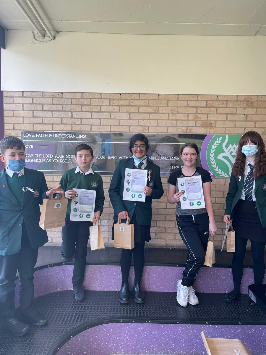 Congratulations to this week's Hot Choc Friday superstars <a href="/StLukesHigh/">St Luke’s High School</a>! Your teachers and I are very proud of you. Enjoy your well-deserved treats!