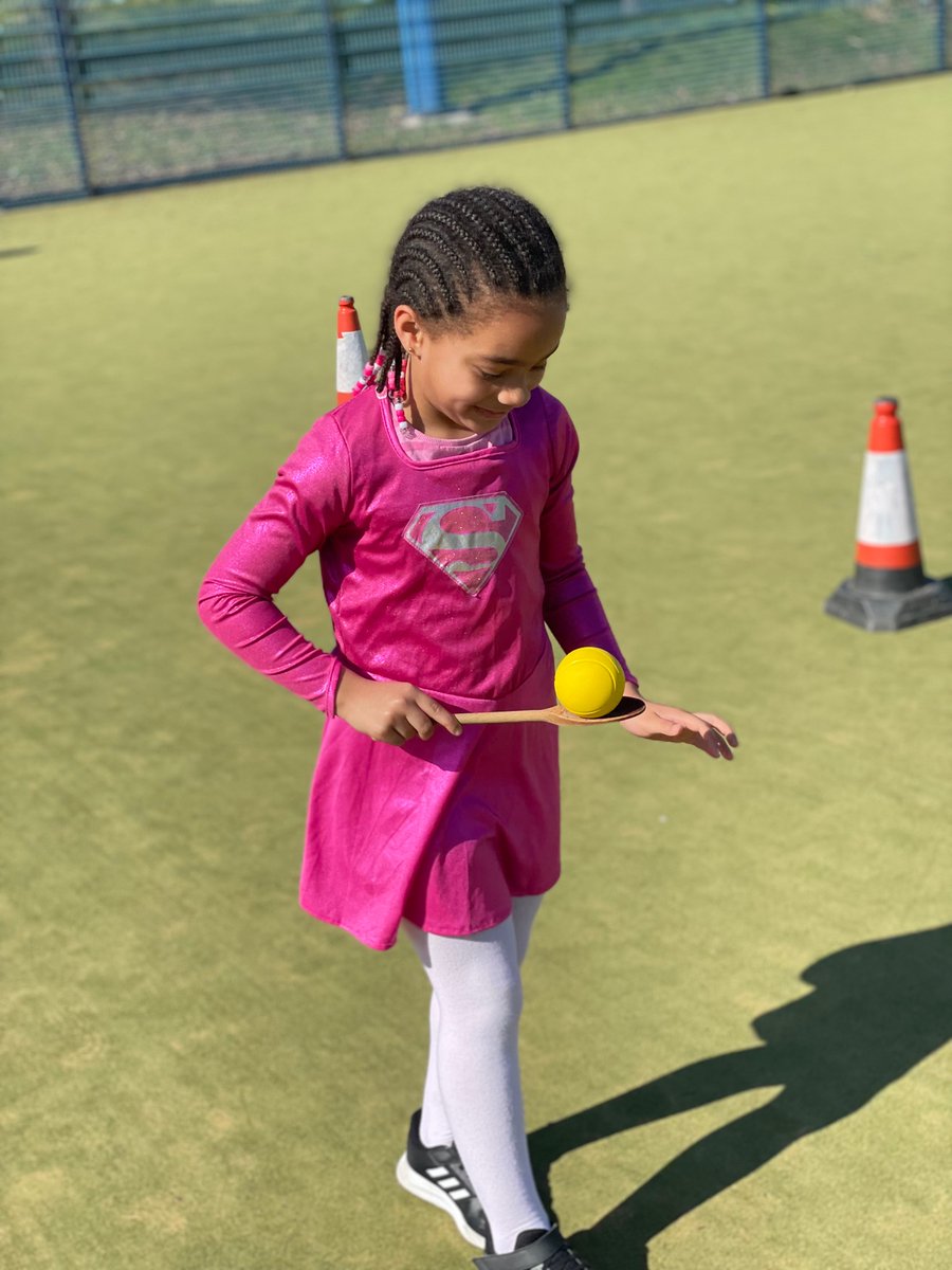 MillenniumSE10's tweet photo. Year 2 were loving their ball and spoon race today to raise money for @comicrelief #comicreliefchallenge #tryinghard #raisingmoney https://t.co/lc6560D4VG
