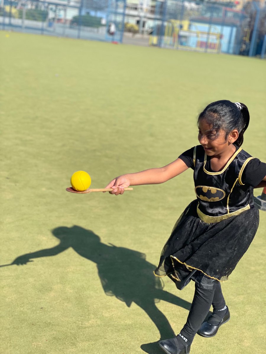 MillenniumSE10's tweet photo. Year 2 were loving their ball and spoon race today to raise money for @comicrelief #comicreliefchallenge #tryinghard #raisingmoney https://t.co/lc6560D4VG
