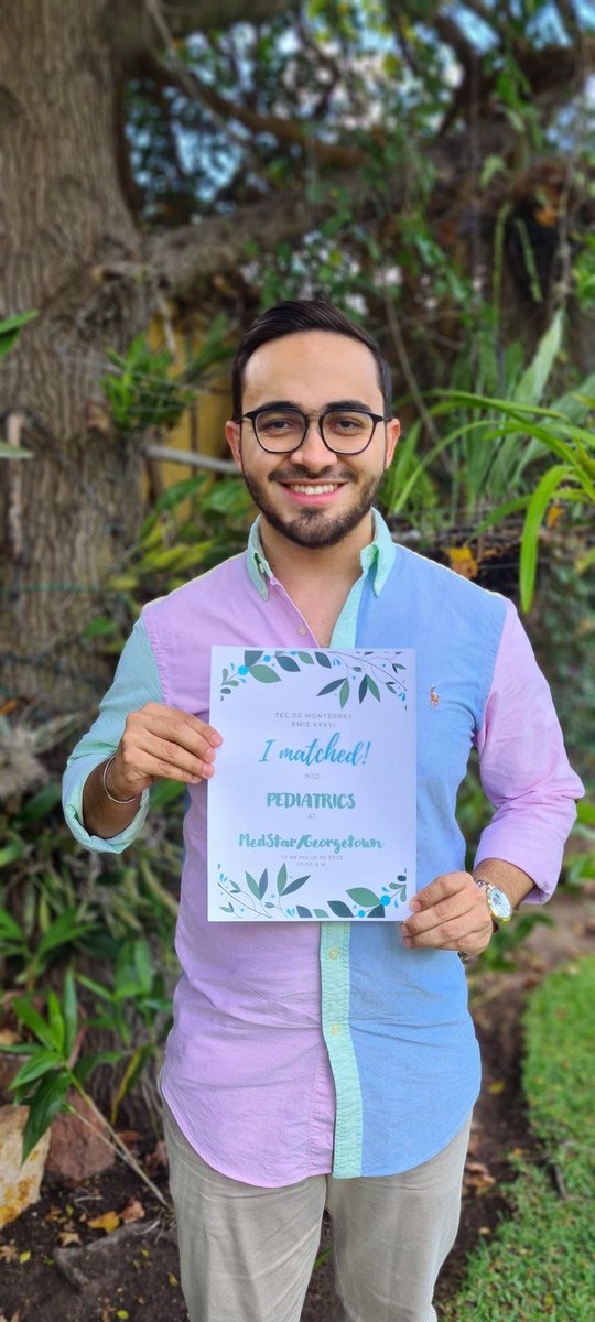 CarlosVarelaCh's tweet image. To my younger self: thank you never letting go of your dreams, thank you for holding on and pushing through.
Thank you to every kind soul I&apos;ve met in this amazing journey. I am happy to say I&apos;m officially becoming a @MedStarGUH Peds PGY-1!🤩🤩
#Match2022 #PedsMatch22 #catracho 🇭🇳