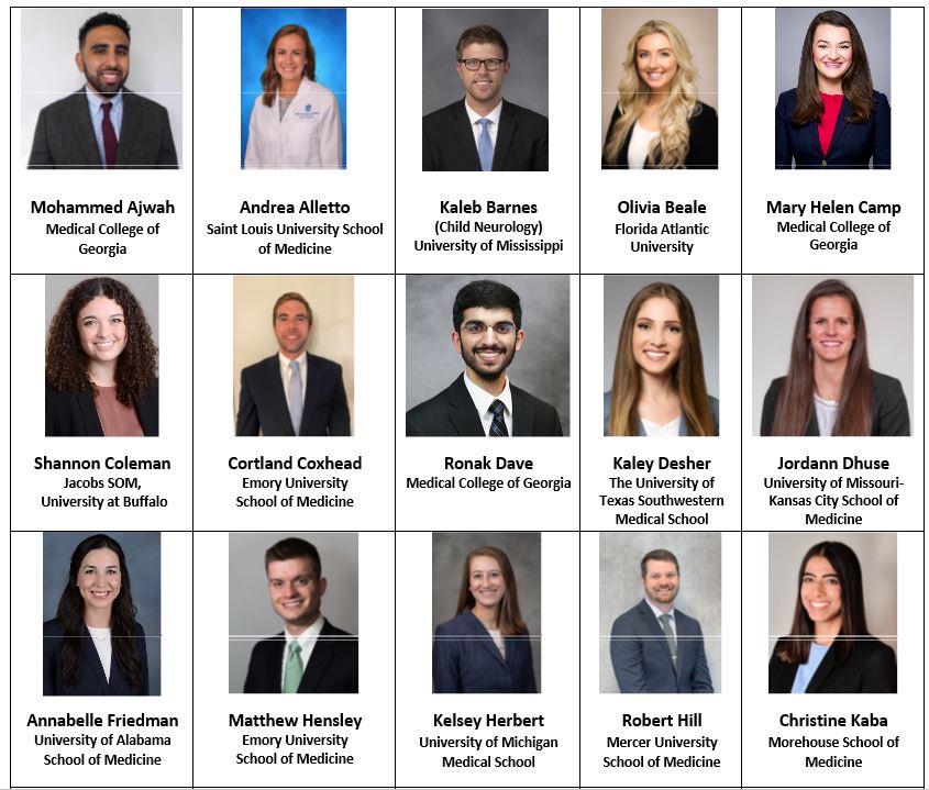 EmoryPediatrics's tweet photo. The Children’s Healthcare of Atlanta and Emory University Pediatrics Residency Training Program are proud to announce the match of 25 categorical Pediatrics residents and 3 Child Neurology residents! #emorymatchday @EmoryPedsRes @childrensatl https://t.co/4lzUVkBKrr
