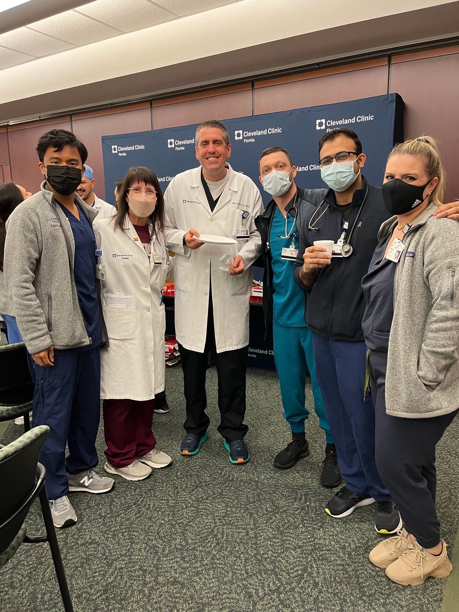 CleveClinicFL's tweet photo. Today's the big day! Happy #MatchDay! 

Our current residents celebrated today with lunch at our #Weston campus as they  watched with excitement the unveiling of who would be joining our #CleveClinicFL #residency programs. Congratulations to everyone who matched! 👏🎉 https://t.co/Wx4axwrEZp