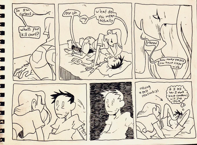 Old comic about how funny sex is 