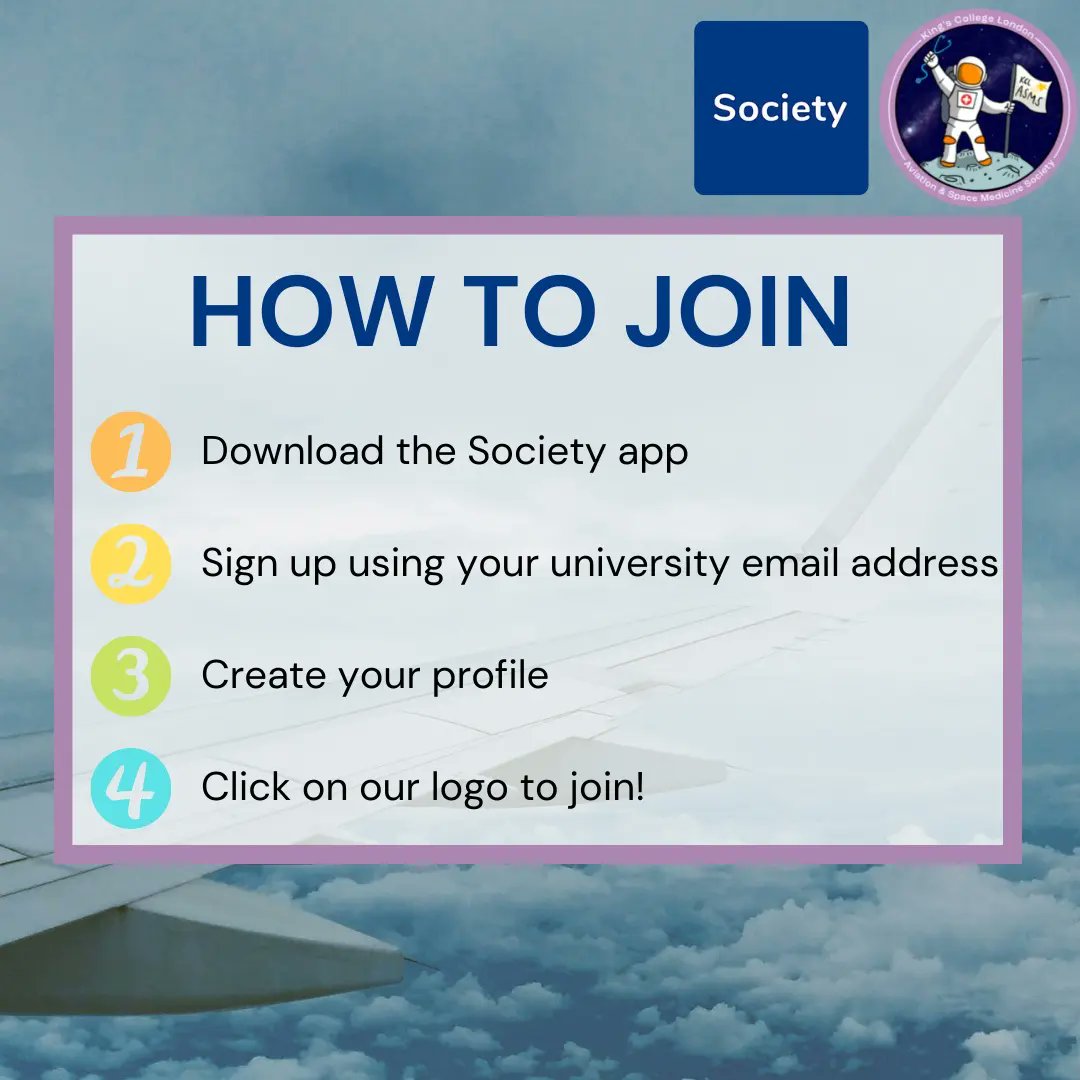 KCL Aviation & Space Medicine Society tweet media