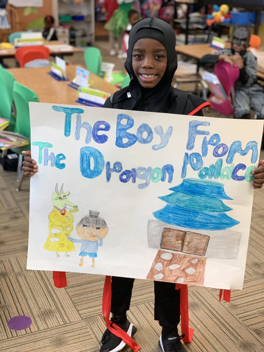 Outstanding presentations today over their favorite fairy tales!