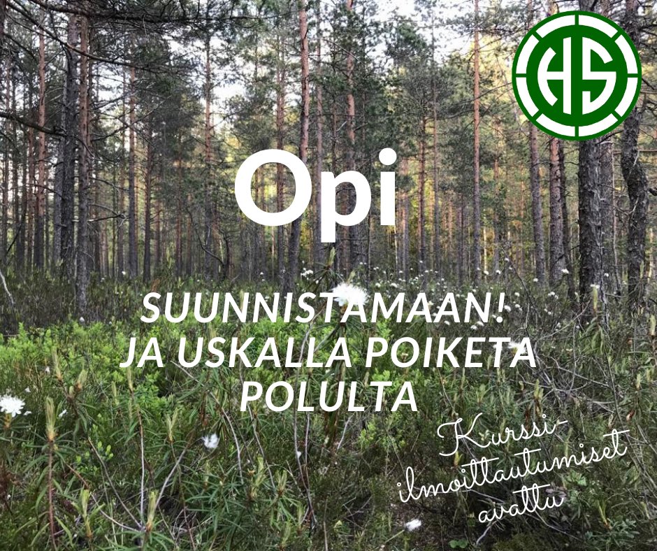 Ota karttamerkit haltuun, opi tuntemaan metsäsi paremmin, opi sellaisia suunnistustaitoja, että rohkenet mennä metsään ja poiketa polulta!

#suunnistus

helsinginsuunnistajat.fi/alkeiskurssi/