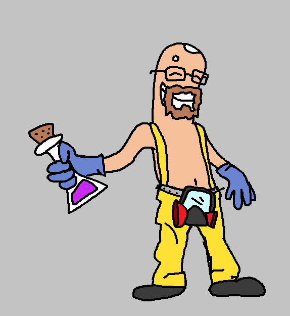 manshiev's tweet photo. while waiting for matches in slap city , i drew this to pass time. BEHOLD!
Bald Chemist Man!
#SlapCity #Ludosity #BusinessCasualMan https://t.co/4aqTqoogrD